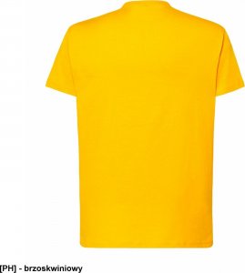 JHK T-shirt JHK TSRA 150 - męski z krótkim rękawem wzmocniony lycrą ściągacz, 100% bawełna, 155-160g - fuksja XS 151