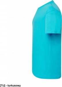 JHK T-shirt JHK TSRA 150 - męski z krótkim rękawem wzmocniony lycrą ściągacz, 100% bawełna, 155-160g - fuksja XS 155