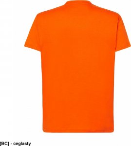 JHK T-shirt JHK TSRA 150 - męski z krótkim rękawem wzmocniony lycrą ściągacz, 100% bawełna, 155-160g - fuksja XS 35