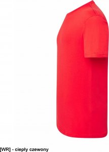 JHK T-shirt JHK TSRA 150 - męski z krótkim rękawem wzmocniony lycrą ściągacz, 100% bawełna, 155-160g - fuksja XS 41