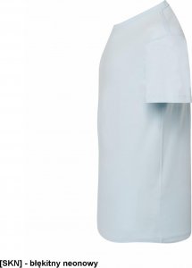 JHK T-shirt JHK TSRA 150 - męski z krótkim rękawem wzmocniony lycrą ściągacz, 100% bawełna, 155-160g - fuksja XS 59