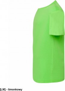 JHK T-shirt JHK TSRA 150 - męski z krótkim rękawem wzmocniony lycrą ściągacz, 100% bawełna, 155-160g - fuksja XS 66