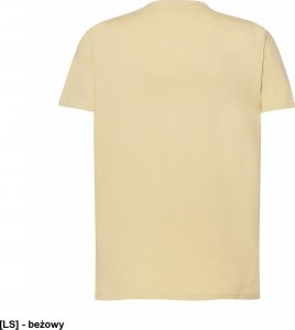 JHK T-shirt JHK TSRA 150 - męski z krótkim rękawem wzmocniony lycrą ściągacz, 100% bawełna, 155-160g - fuksja XS 69