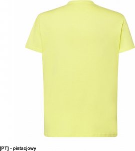 JHK T-shirt JHK TSRA 150 - męski z krótkim rękawem wzmocniony lycrą ściągacz, 100% bawełna, 155-160g - fuksja XS 8