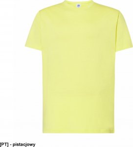JHK Premium T-shirt JHK TSRA 190 - męski z krótkim rękawem, wzmocniony lycrą ściągacz, 98% bawełna, 2% poliester, 190g - brzoskwiniowy 2XL 15