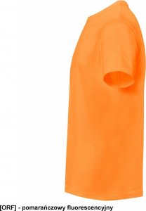 JHK Premium T-shirt JHK TSRA 190 - męski z krótkim rękawem, wzmocniony lycrą ściągacz, 98% bawełna, 2% poliester, 190g - brzoskwiniowy 2XL 31