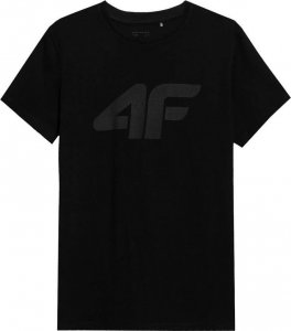 4f T-shirt męski 4F Koszulka z nadrukiem CZARNA S 1