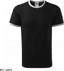 MALFINI Infinity 131 - ADLER - Koszulka unisex, 180 g/m2, 100% bawełna, - czarny L 1