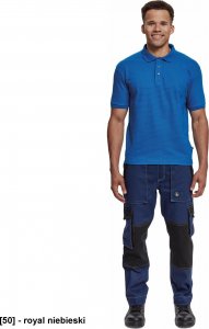 CERVA NOYO ESD  POLO - koszulka polo - royal niebieski XL 2
