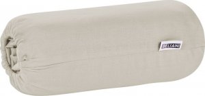Beliani Bawełniane prześcieradło z gumką 140 x 200 cm beżowoszare JANBU 5
