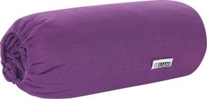 Beliani Bawełniane prześcieradło z gumką 140 x 200 cm fioletowe JANBU 5