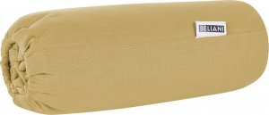 Beliani Bawełniane prześcieradło z gumką 160 x 200 cm oliwkowe JANBU 5