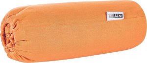 Beliani Bawełniane prześcieradło z gumką 180 x 200 cm pomarańczowe JANBU 5