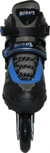 Rolki Outrace Ghost rekreacyjne regulowane czarne r. 43-46 3