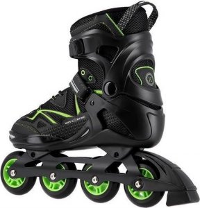 Rolki Nils Extreme NA9022 rekreacyjne zielone r. 38 4
