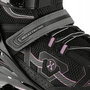 Rolki Nils Extreme NA9157 rekreacyjne fioletowe r. 44 9