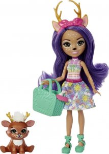 Mattel Enchantimals BFF Reveal Lalka Danessa Deer + zwierzątka niespodzianki HLK84 (HLK83) 2