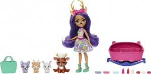 Mattel Enchantimals BFF Reveal Lalka Danessa Deer + zwierzątka niespodzianki HLK84 (HLK83) 4