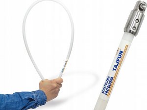 Tajfuny ZESTAW DO CZYSZCZENIA KOMINA OD DOŁU NA WIERTARKĘ TAJFUN 7M szczotka nylonowa 9