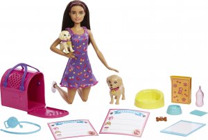 Lalka Barbie Mattel Adopcja piesków Zestaw + lalka HKD86 2