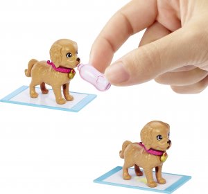 Lalka Barbie Mattel Adopcja piesków Zestaw + lalka HKD86 7