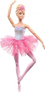 Lalka Barbie Mattel Baletnica Magiczne światełka (HLC25) 4