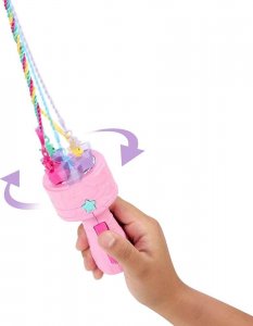 Lalka Barbie Mattel Księżniczka Zakręcone pasemka Lalka HNJ06 4