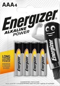 Energizer ENERGIZER BATERIE ALKALINE POWER AAA LR03 4 szt. 1