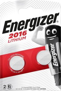 Energizer ENERGIZER BATERIE SPECJALISTYCZNA LITHIUM CR2016 2 SZTUKI 3V 1