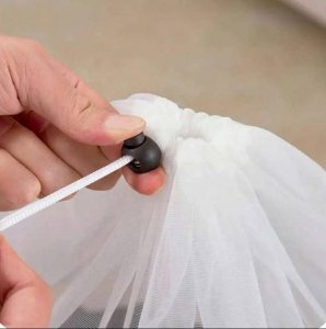 Aptel Worek do prania bielizny 40x30cm biały AG782 4