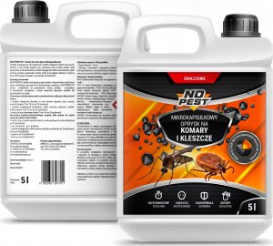 NO PEST Mocny Oprysk Na Komary I Kleszcze 5L 4