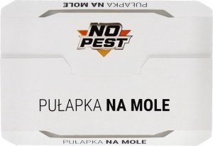 NO PEST Lep 2w1 na Mole 2 szt Pułapka Lepowa Środek Sposób Pułapka na Mole Spożywcze Odzieżowe Kuchenne Ubraniowe 2
