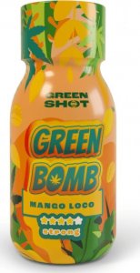 Green Shot Green Bomb Mango Loco 692mg Strong 100ml 1