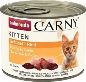 Animonda ANIMONDA Carny Kitten smak: drób,wołowina 200g 1