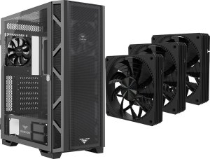 Obudowa PREYON Obudowa PREYON Nest Meshy (PRENM02B) + Wentylator PREYON Falcon Eye 120 PWM 3-pack (PFE1203B) 27