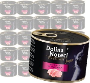 Dolina Noteci Dolina Noteci Premium Kot Junior Bogata w indyka puszka 24x185 g 1