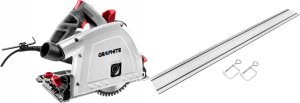Pilarka tarczowa Graphite Pilarka tarczowa Graphite 58G495 1200 W 165 mm + Szyna prowadząca 1400 mm, 2 zaciski 58G495-731 1
