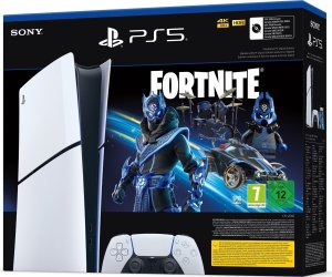 Sony PlayStation 5 Digital Slim Fortnite Cobalt Star + Napęd optyczny 3