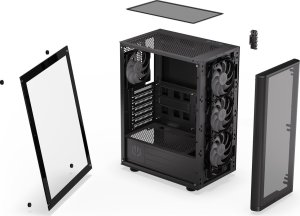 Obudowa Endorfy Ventium 200 ARBG + Chłodzenie ENDORFY Spartan 5 MAX ARGB 23