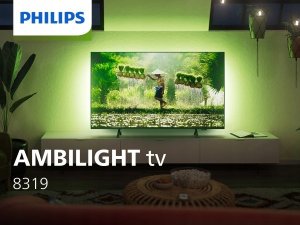 Telewizor Philips 50PUS8319/12 LED 50'' 4K Ultra HD Titan OS Ambilight + Soundbar Philips TAB5309/10 6