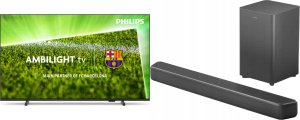 Telewizor Philips 50PUS8009/12 LED 50'' 4K Ultra HD Titan OS Ambilight + Soundbar Philips TAB5309/10 1
