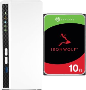 Serwer plików Qnap TS-233 + Seagate IronWolf 10TB (ST10000VN000) 1