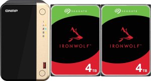 Serwer plików Qnap TS-264-8G + 2x Seagate IronWolf 4TB (ST4000VN006) 1