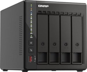 Serwer plików Qnap TS-453E-8G + 2x Seagate IronWolf 4TB (ST4000VN006) 7