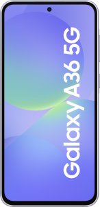 Smartfon Samsung Galaxy A36 5G 6/128GB Fioletowy  (SM-A366BLVBEUE) + Etui Clear Case 4