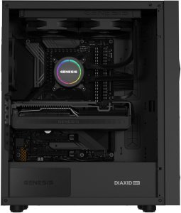 Obudowa Genesis Obudowa Genesis Diaxid 605F czarna (NPC-2046) + chłodzenie wodne Hydria 240 (NLG-2318) 35