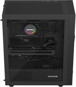 Obudowa Genesis Obudowa Genesis Diaxid 605F czarna (NPC-2046) + chłodzenie wodne Hydria 240 (NLG-2318) 36