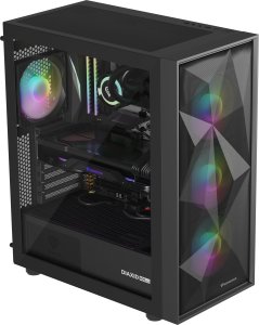 Obudowa Genesis Obudowa Genesis Diaxid 605 ARGB czarna (NPC-2172) + chłodzenie wodne Hydia 240 ARGB (NLG-2319) 21
