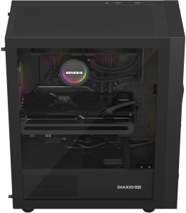 Obudowa Genesis Obudowa Genesis Diaxid 605 ARGB czarna (NPC-2172) + chłodzenie wodne Hydia 240 ARGB (NLG-2319) 31