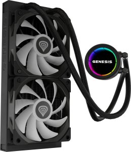 Obudowa Genesis Obudowa Genesis Diaxid 605 ARGB czarna (NPC-2172) + chłodzenie wodne Hydia 240 ARGB (NLG-2319) 38